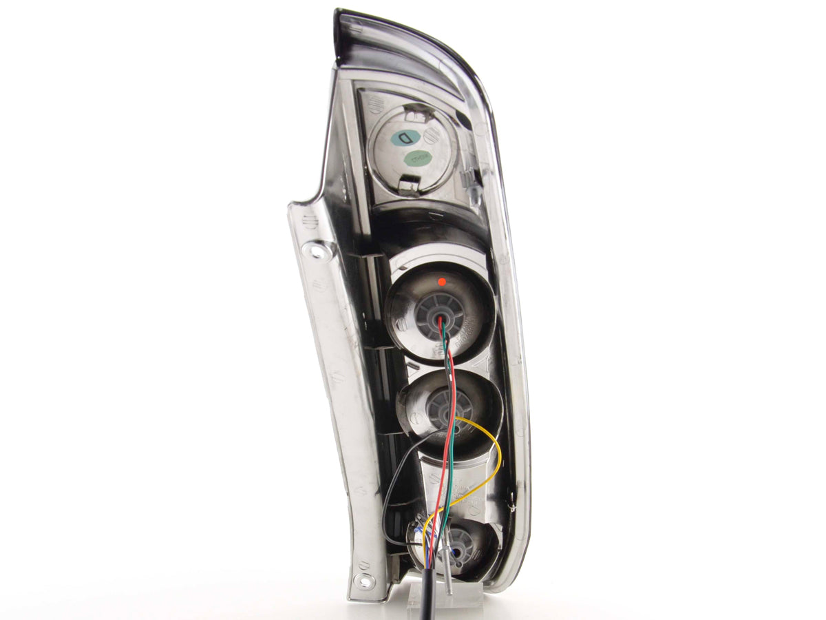 Rückleuchten Set Ford Fiesta Typ JH1 JD3 3-tr. 02-05 chrom Rückleuchten Set Ford Fiesta Typ JH1 JD3 3-tr. 02-05 chrom